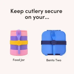 MontiiCo Silicone Cutlery Band