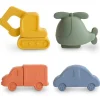 Mushie Bath Play Set - Vehicles