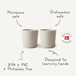 Mushie Dinnerware Cup 2pc