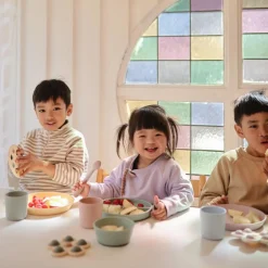 Mushie Dinnerware Round Plate 2pc