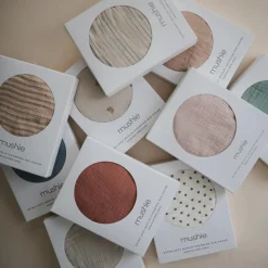 Mushie Extra Soft Muslin Changing Pad Cover - Clearance