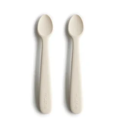 Mushie Silicone Feeding Spoons 2pk