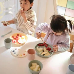 Mushie Silicone Feeding Spoons 2pk