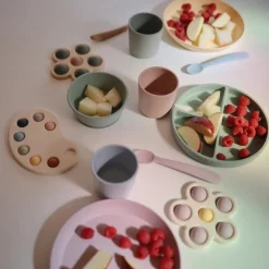 Mushie Silicone Feeding Spoons 2pk