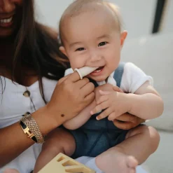 Mushie Silicone Finger Toothbrush 2pk