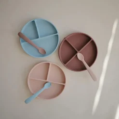 Mushie Silicone Suction Plate (Divided Plate)