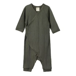 Nature Baby Cotton Pointelle Kimono Stretch and Grow