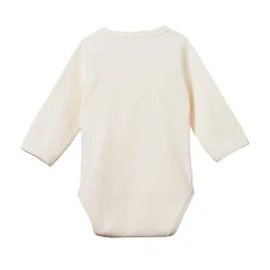 Nature Baby Long Sleeve Kimono Pointelle Bodysuit