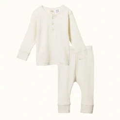 Nature Baby Long Sleeve Pointelle Pyjamas 2pc