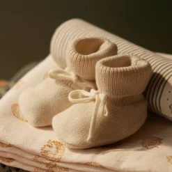 Nature Baby Merino Drawstring Booties