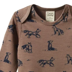 Nature Baby Merino Long Sleeve Bodysuit