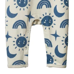 Nature Baby Organic Cotton Henley Pyjama Suit