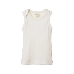Nature Baby Organic Cotton Pointelle Singlet