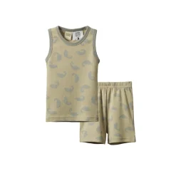 Nature Baby Organic Cotton Singlet Pyjama Set