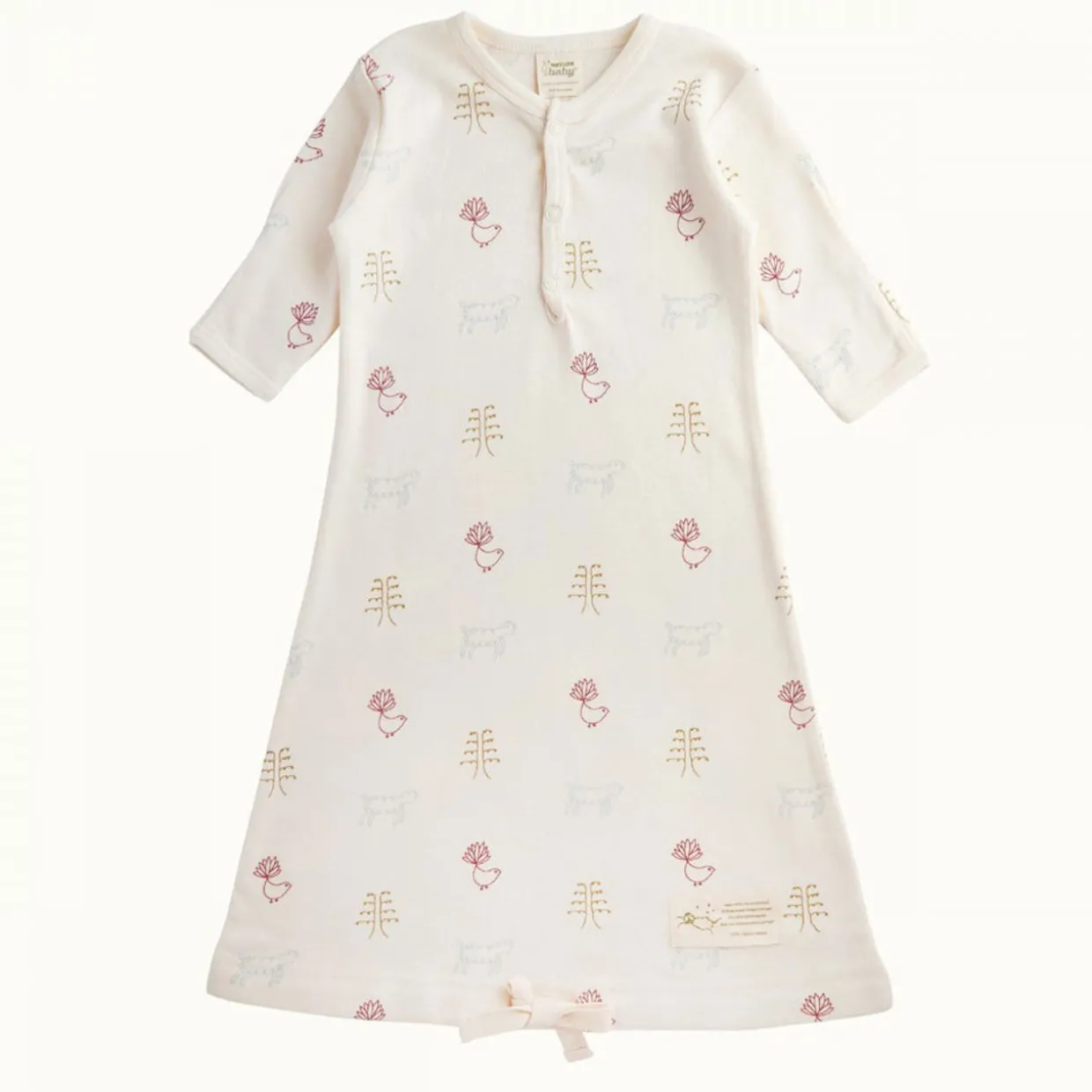 Nature Baby Organic Cotton Gown