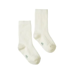 Nature Baby Organic Wool Rib Socks