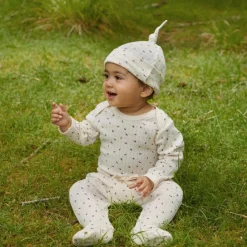 Nature Baby Pointelle Footed Romper