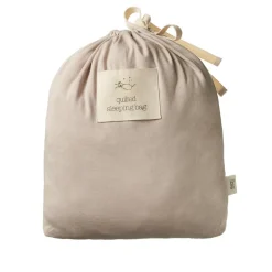 Nature Baby Quilted Cotton & Merino Duvet Sleeping Bag