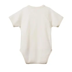 Nature Baby Short Sleeve Cotton Kimono Bodysuit