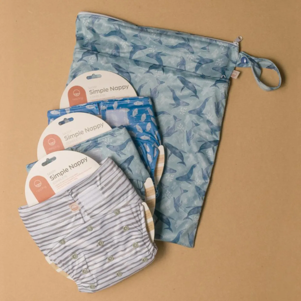 Nestling Double Pocket Wet Bag