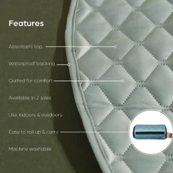 Nestling Medium Waterproof Quilted Play Mat - Katherine Quinn Collection