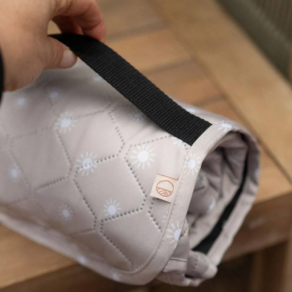 Nestling Medium Waterproof Quilted Play Mat