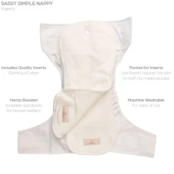 Nestling Simple Nappy Complete - Katherine Quinn Collection