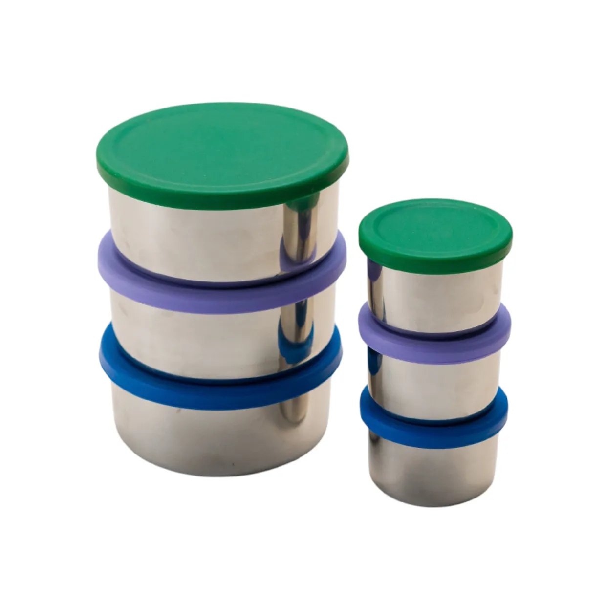 Nestling Stainless Steel Lunchbox Dipper Set