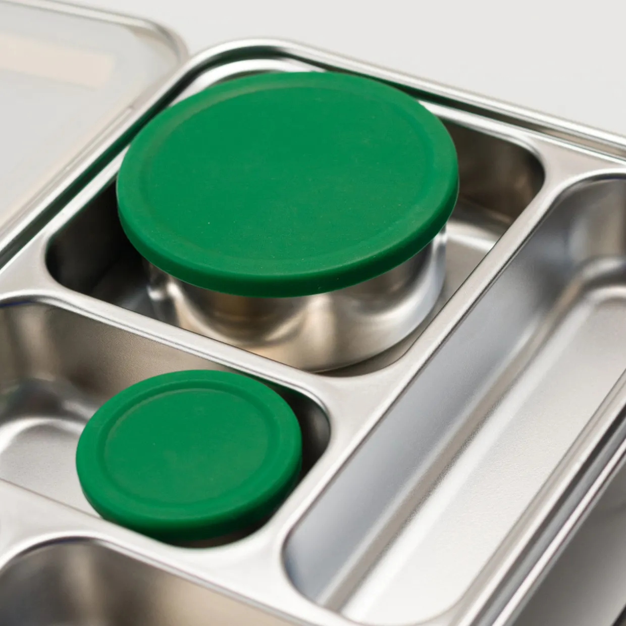 Nestling Stainless Steel Lunchbox Dipper Set