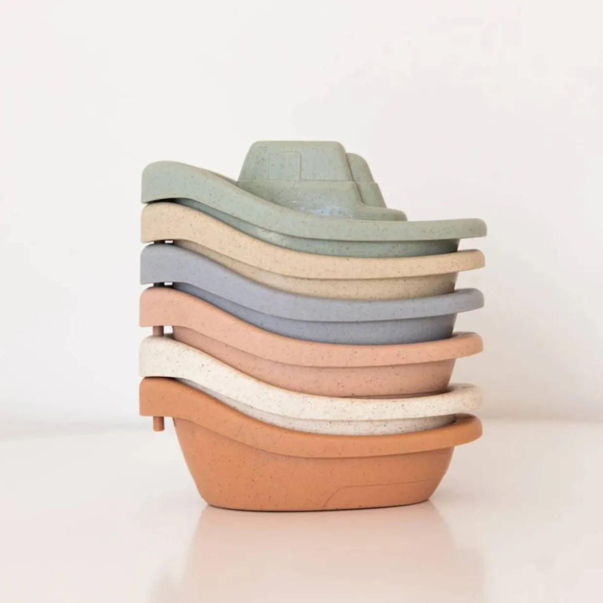 New Edition Biodegradable Wheat Straw Bath Boats