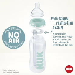 Nuk Anti-Colic Professional PP Bottle Set