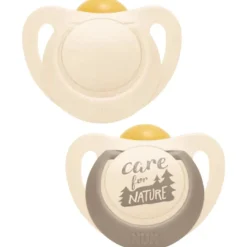 NUK For Nature Latex Soother 2pk