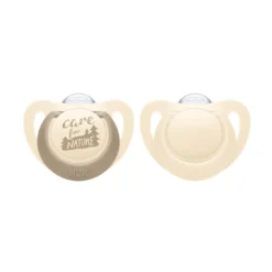 Nuk for Nature Silicone Soother 2pk