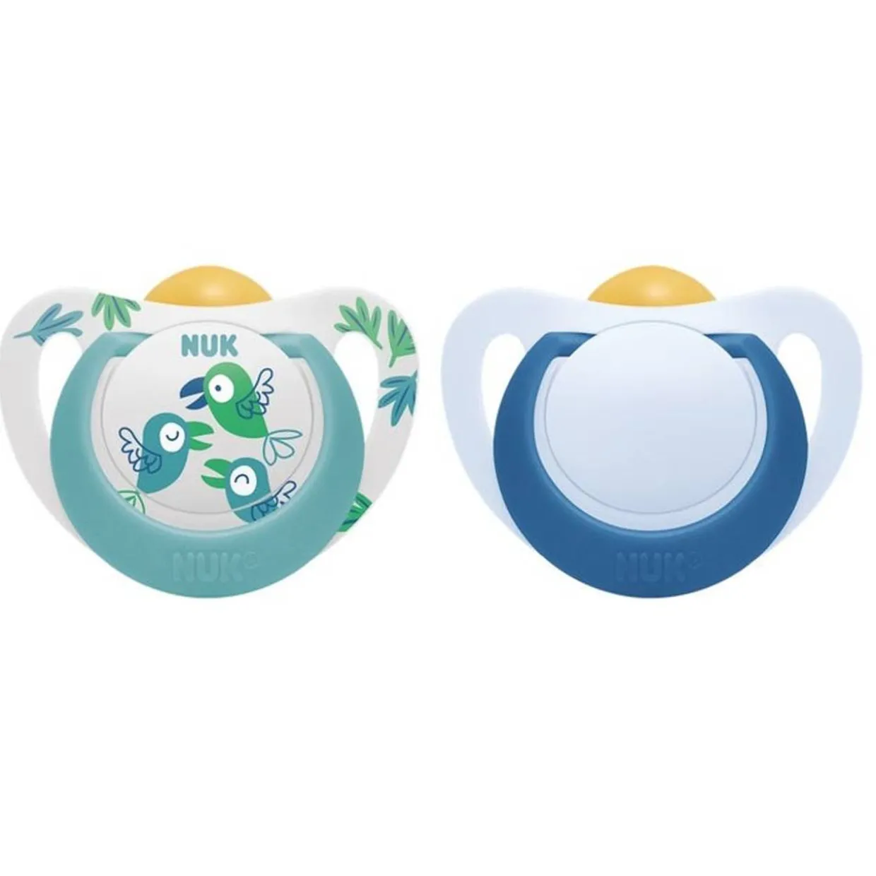 NUK Star Latex Dummies - 2pk