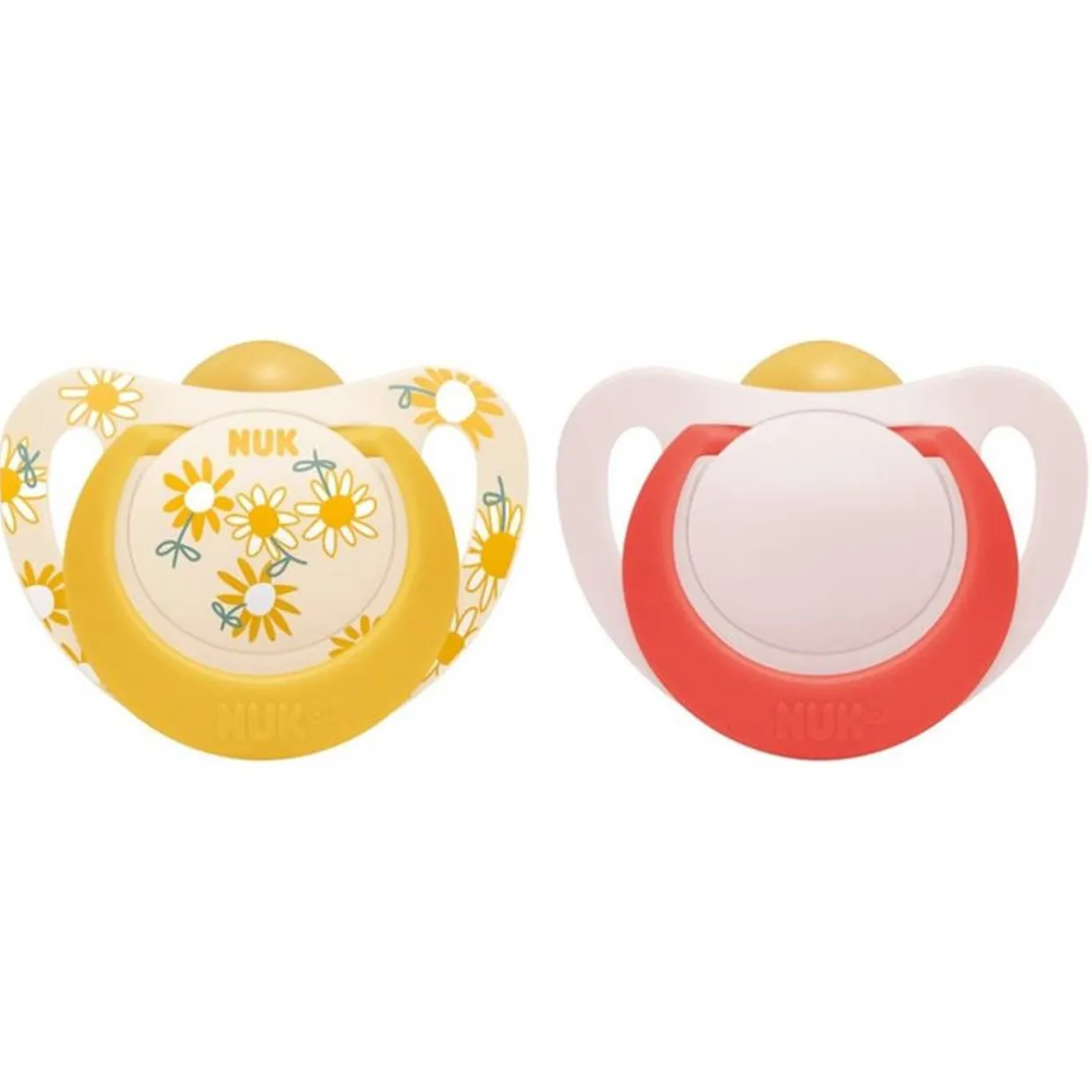 NUK Star Latex Dummies - 2pk