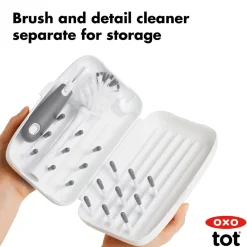 OXO Tot On the Go Drying Rack & Bottle Brush