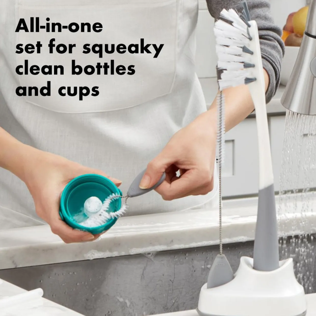 OXO Tot Water Bottle & Straw Cup Cleaning Set