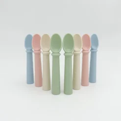 Petite Eats Silicone Baby Spoons 2pk