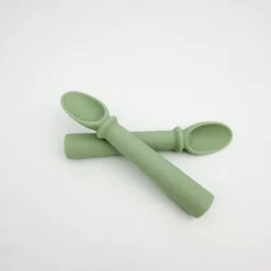 Petite Eats Silicone Baby Spoons 2pk