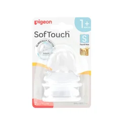 Pigeon SoftTouch Wide Neck Teat 2pk