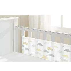 Print Breathable Mesh Cot Liner - 4 Sides