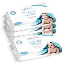 Purely Baby Nappy Bags - Pack of 50 bags