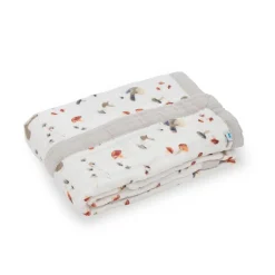 Quilted Cotton Muslin Baby Blanket