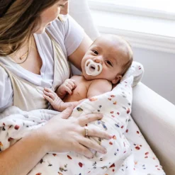 Quilted Cotton Muslin Baby Blanket