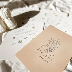 Seasons of Mama A5 Birth Space Cards