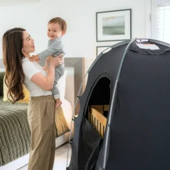 SlumberPod Blackout Sleep Tent for a Travel Cot, Cot or Air Mattress