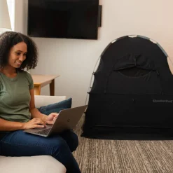 SlumberPod Blackout Sleep Tent for a Travel Cot, Cot or Air Mattress