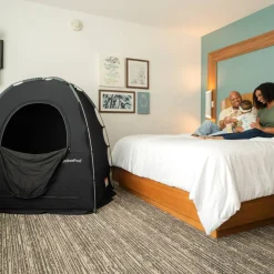 SlumberPod Blackout Sleep Tent for a Travel Cot, Cot or Air Mattress