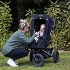 SnoozeShade Buggy Sun & Sleep Shade - Plus Extra (velcro)