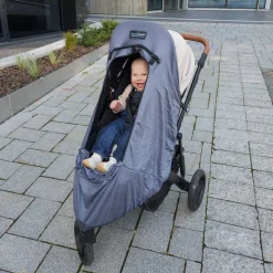 SnoozeShade Buggy Sun & Sleep Shade - Plus Deluxe (snaps)